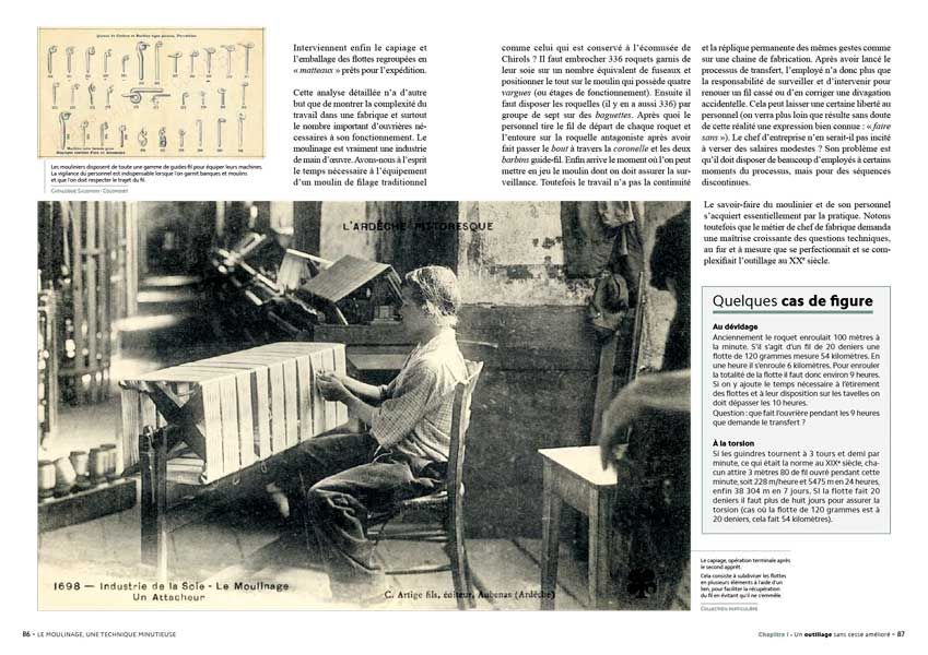  L'Ardèche et ses fabriques à soie Yves Morel éditions de la calade Ardèche