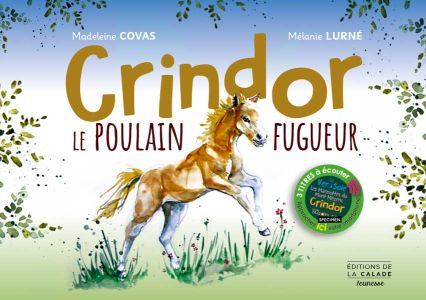 couverture du livre illustré pour enfants Crindor éditions de la calade Ardèche