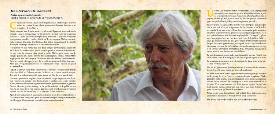 De la Ferme au Theatre éditions de la calade Ardèche